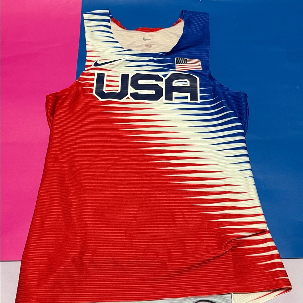 Nike AeroSwift Team USA Pro Issue Running Singlet - Men's Medium - NEW